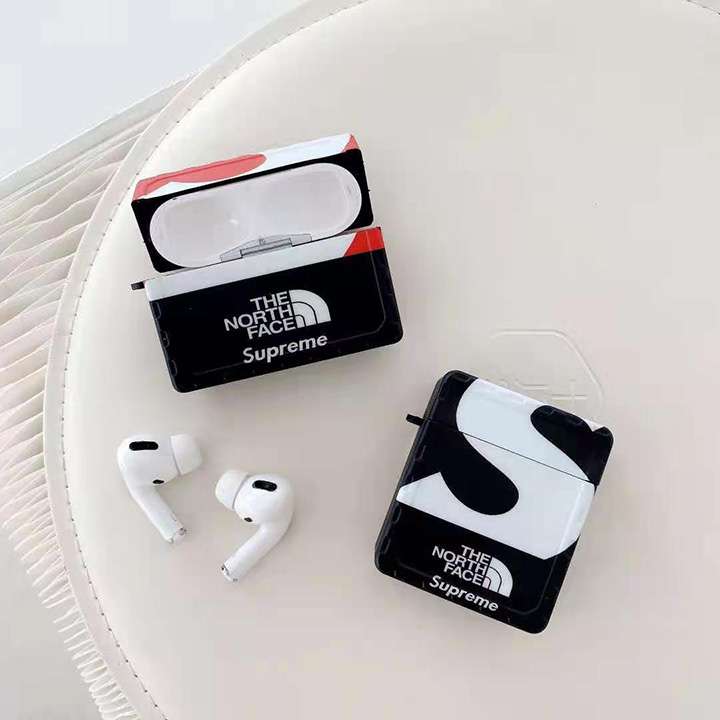  Airpods ケース ロゴ付き THE NORTH FACE