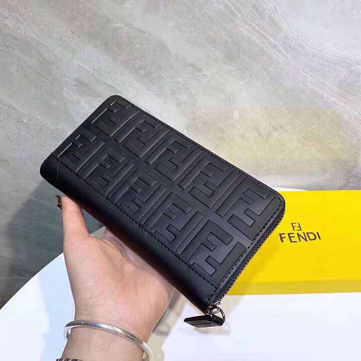 Fendi 長財布 ファスナー式 高品質