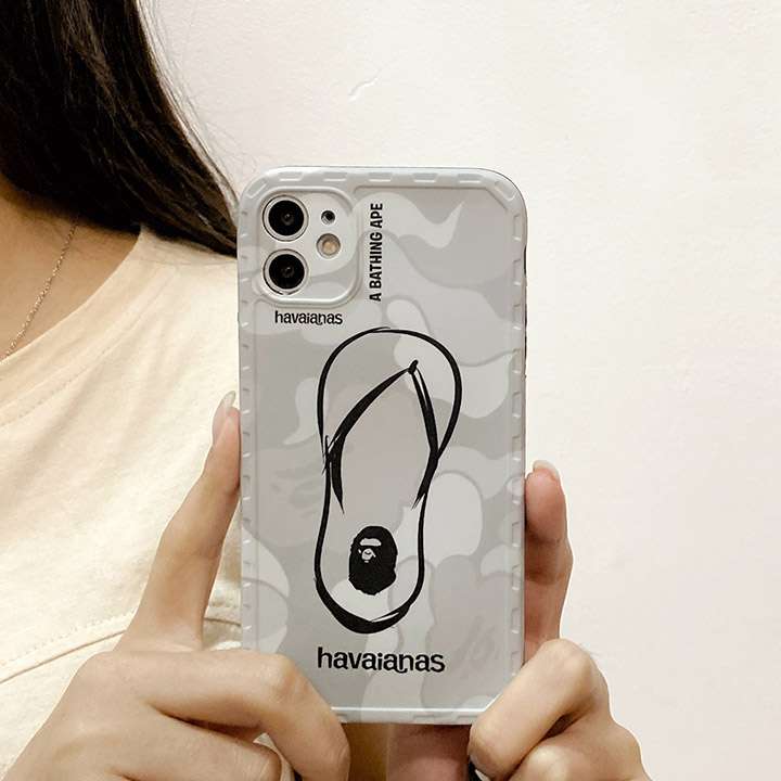 ブランド字母プリントBape iphone11promax/11pro/11スマホケース