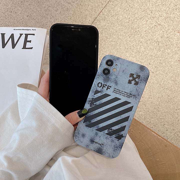 Off White カバー オシャレ iphone8plus