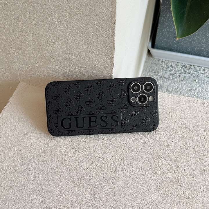 アイフォーンxs Guess 携帯ケース 黒 ブラック