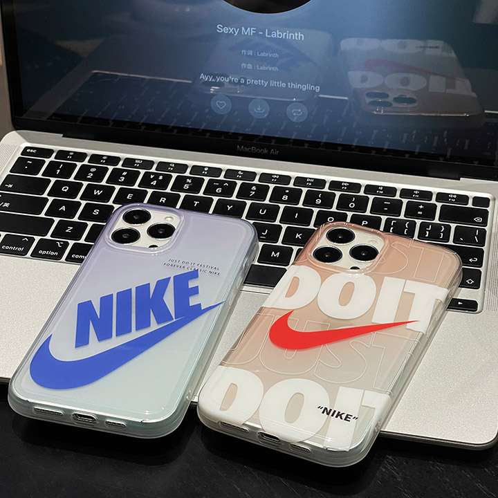 Nike iPhone 13pro/13promax 半透明 スマホケース
