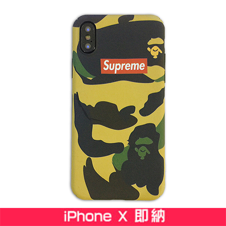 Supreme iphoneXハードケース パロディ風