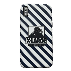 X-LARGE iPhonex ケース 縞柄