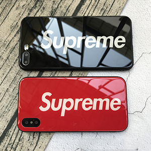 Supreme iPhonex ケース 背面ガラス
