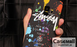 STUSSY Galaxy S9 ケース 夜光