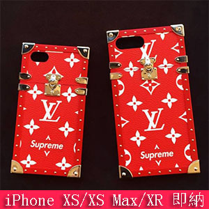 ルイヴィトン シュプリーム iPhoneXS/Xケース