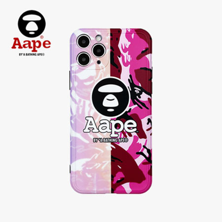 Aape iphone11pro maxケース エーエイプ 人気ブランド アイフォンxs max携帯カバー メンズ