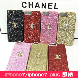 CHANEL iphone8ケース キラキラ