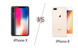 iPhoneX Vs iPhone8