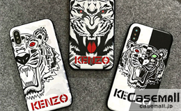 ケンゾー KENZO iPhoneX ケース トラ