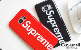 SUPREME Galaxy S8/S8 PLUSケース ブランド