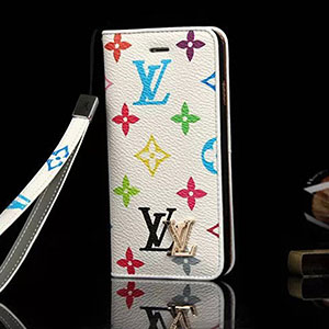 LV iphone7 ケース 手帳型 ホワイト