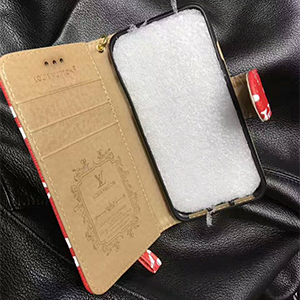 lv supreme iphone7ケース 手帳型