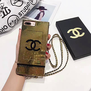 CHANEL iphone8 カバー ゴールド