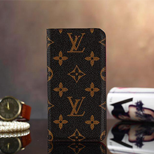 LV iphone8手帳ケース モノグラム