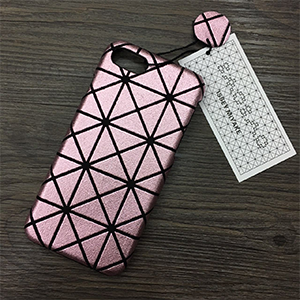 iPhone8ケース ジャケット型 イッセイミヤケ ピンク