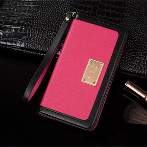iphone7s ケース マイケルコース 手帳 濃いピンク
